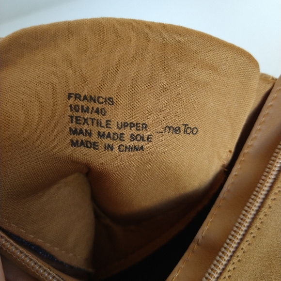 Me too Francis suede heel ankle boots size 10M - Picture 8 of 9